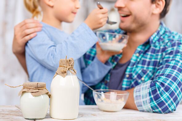 Diet memerlukan penyediaan badan dengan penambahan kefir secara beransur-ansur kepada diet