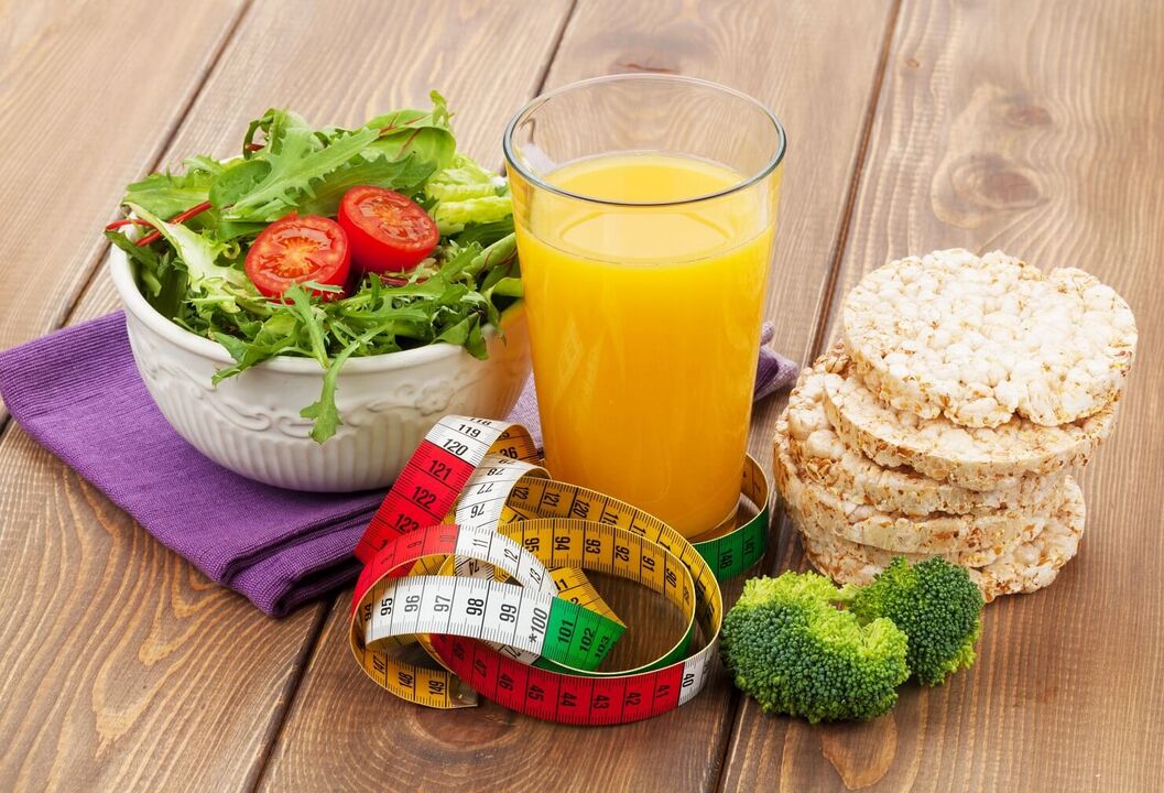 Pemakanan yang betul berguna yang menggalakkan penurunan berat badan dalam sebulan