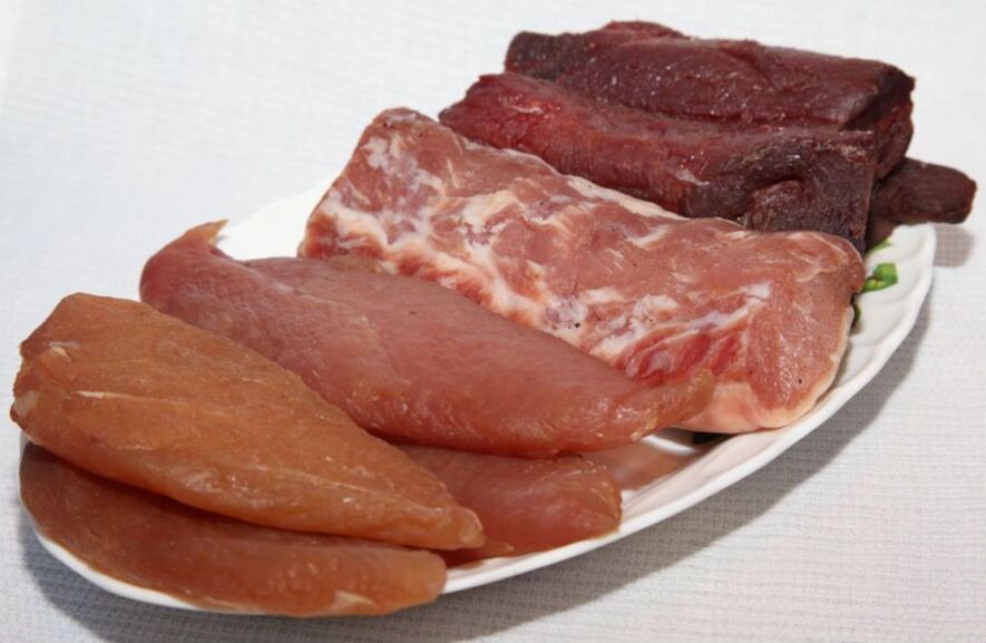 daging untuk orang yang mempunyai kumpulan darah pertama