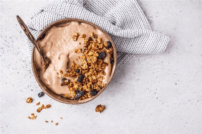 granola pada diet yang sihat