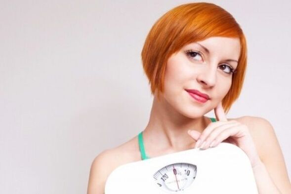 Gadis itu menurunkan berat badan dengan bantuan sistem pemakanan Ducan