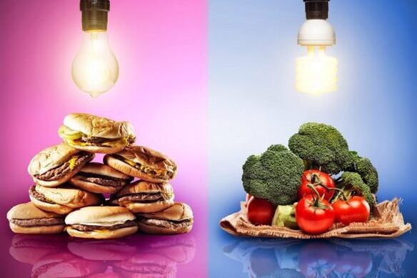 Memilih makanan diet untuk menurunkan berat badan