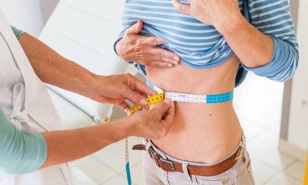 pengurangan pinggang gadis itu dalam seminggu