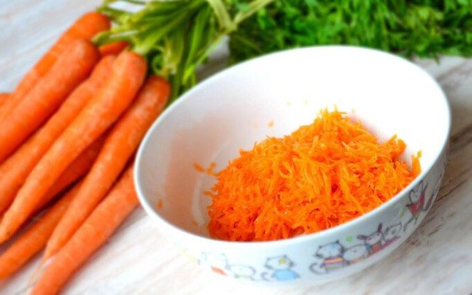 wortel parut untuk sarapan diet Jepun