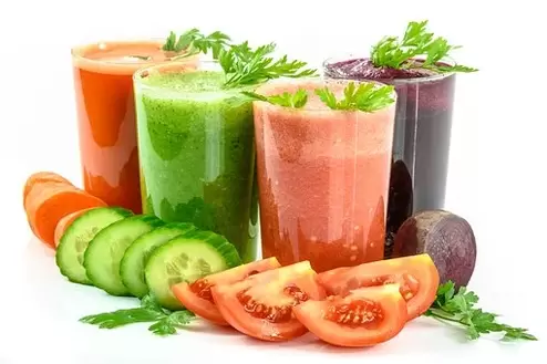 jus sayur untuk diet minum