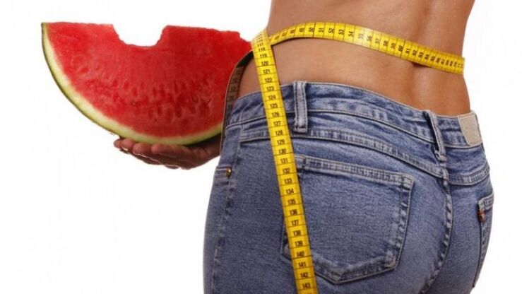 menurunkan berat badan pada diet tembikai